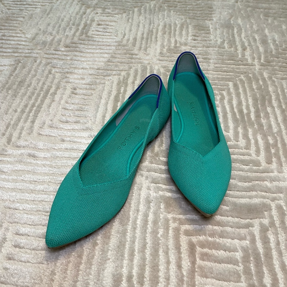 Rothy's pointed toe flats